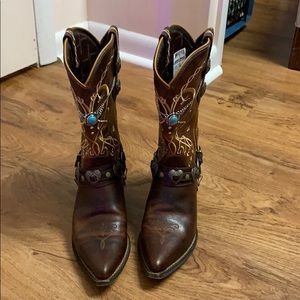 Durango “Heartbreakers” Cowgirl Boots Size 8